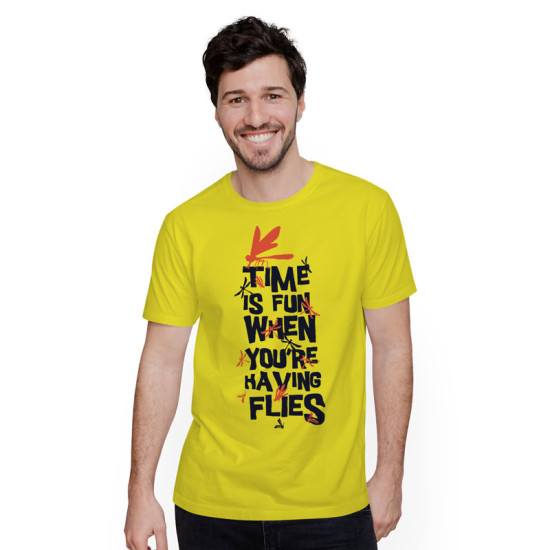 Time Is Fun When You're Having Flies (Κοντομάνικο Ανδρικό / Unisex)