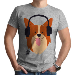 Music Dog (Κοντομάνικο Ανδρικό / Unisex)