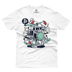 Drum Set Cartoon (Κοντομάνικο Παιδικό)