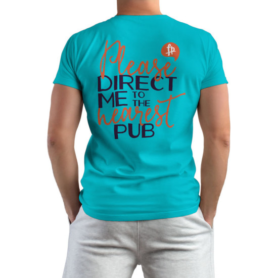 Please Direct Me To The Nearest Pub (Κοντομάνικο Ανδρικό / Unisex)