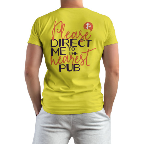 Please Direct Me To The Nearest Pub (Κοντομάνικο Ανδρικό / Unisex)