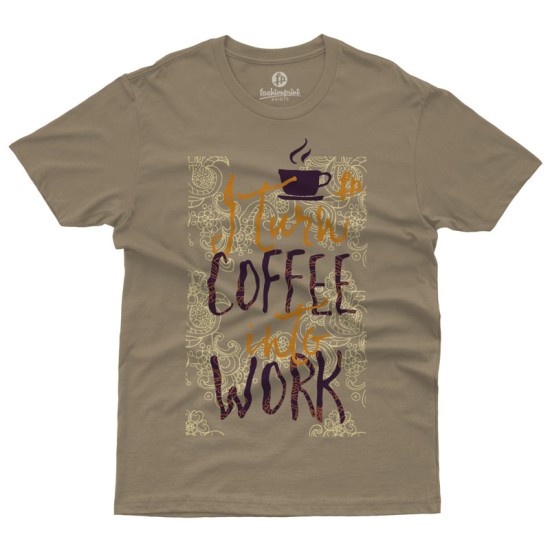 Coffee Work  (Κοντομάνικο Ανδρικό / Unisex)