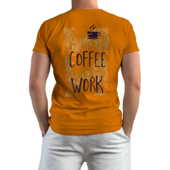 Coffee Work  (Κοντομάνικο Ανδρικό / Unisex)