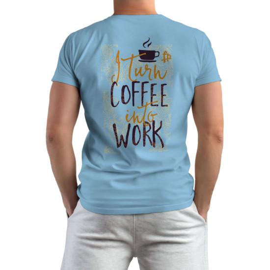 Coffee Work  (Κοντομάνικο Ανδρικό / Unisex)