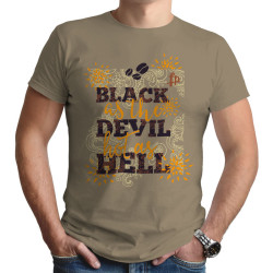 Black As The Devil Hot As Hell  (Κοντομάνικο Ανδρικό / Unisex)