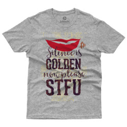 Silence is Golden (Κοντομάνικο Ανδρικό / Unisex) Silence is Golden (Κοντομάνικο Ανδρικό / Unisex)