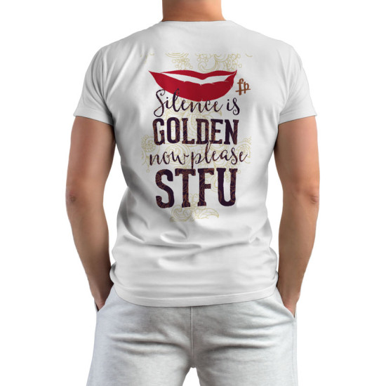 Silence is Golden (Κοντομάνικο Ανδρικό / Unisex)