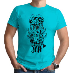 Zombies Eat Brains You're Safe (Κοντομάνικο Ανδρικό / Unisex)