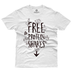 Free Protein Shakes (Κοντομάνικο Ανδρικό / Unisex)