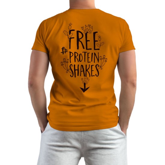 Free Protein Shakes (Κοντομάνικο Ανδρικό / Unisex)