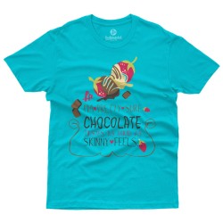 Chocolate Tastes As Good As Skinny Feels (Κοντομάνικο Ανδρικό / Unisex) Chocolate Tastes As Good As Skinny Feels (Κοντομάνικο Ανδρικό / Unisex)
