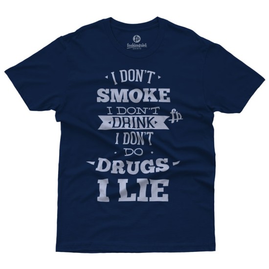 I Don't Drink I Lie (Κοντομάνικο Ανδρικό / Unisex)