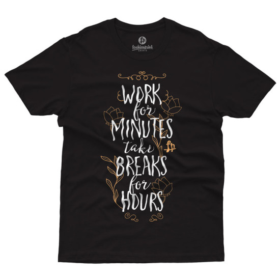 Work For Minutes (Κοντομάνικο Ανδρικό / Unisex)