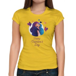 Same Sex Happy Valentines Day (Κοντομάνικο Γυναικείο) Same Sex Happy Valentines Day (Κοντομάνικο Γυναικείο)