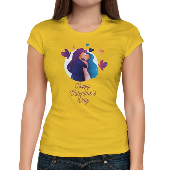 Same Sex Happy Valentines Day (Κοντομάνικο Γυναικείο)