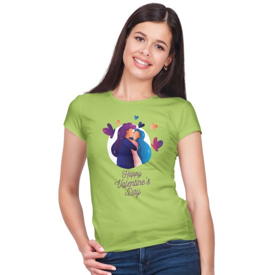 Same Sex Happy Valentines Day (Κοντομάνικο Γυναικείο)