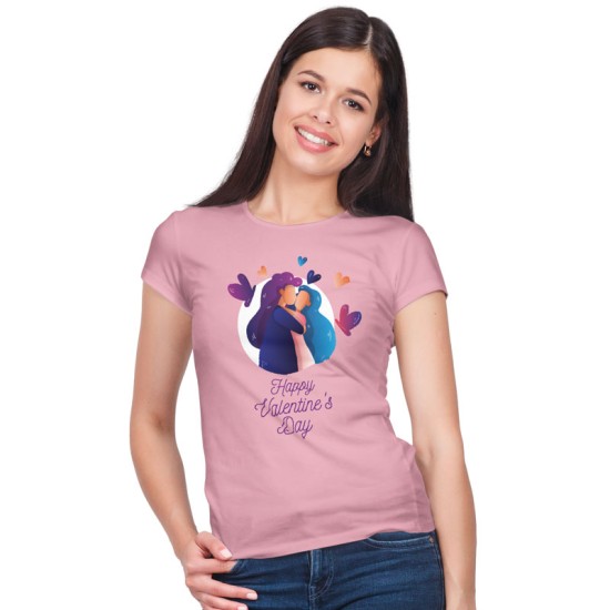 Same Sex Happy Valentines Day (Κοντομάνικο Γυναικείο)