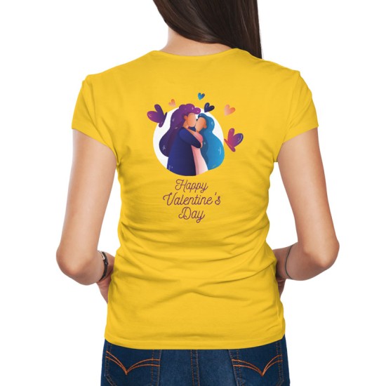 Same Sex Happy Valentines Day (Κοντομάνικο Γυναικείο)