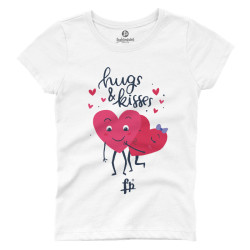 Hugs And Kisses - Valentine T-Shirt (Κοντομάνικο Γυναικείο) Hugs And Kisses - Valentine T-Shirt (Κοντομάνικο Γυναικείο)