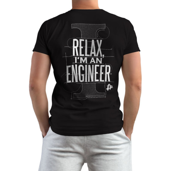 Relax I'm An Engineer  (Κοντομάνικο Ανδρικό / Unisex)