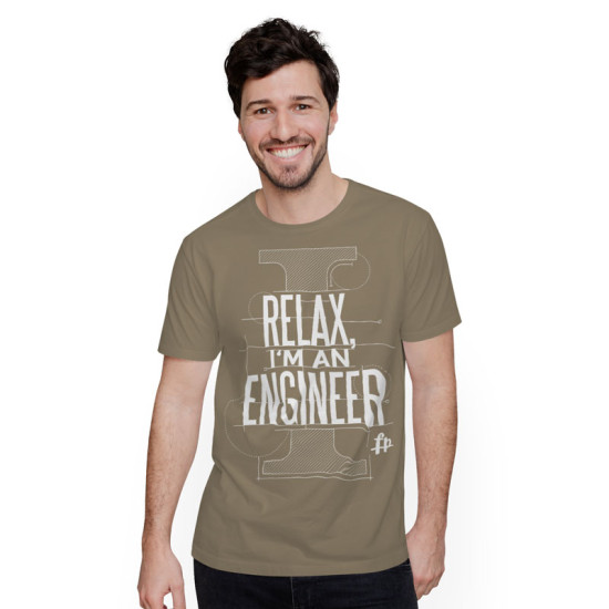 Relax I'm An Engineer  (Κοντομάνικο Ανδρικό / Unisex)