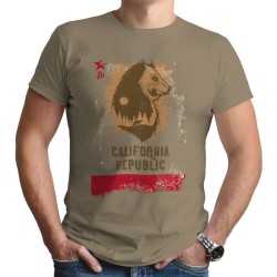 Bear California Republic (Κοντομάνικο Ανδρικό / Unisex)