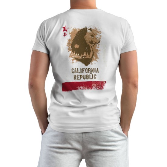 Bear California Republic (Κοντομάνικο Ανδρικό / Unisex)