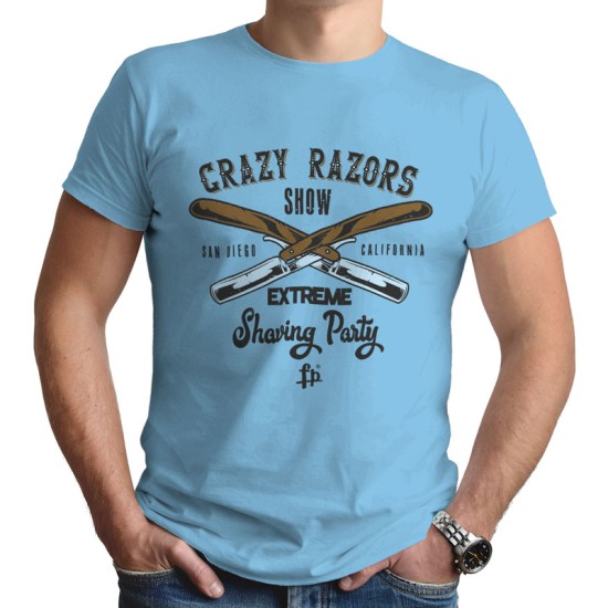 Crazy Razors - Barbers (Κοντομάνικο Ανδρικό / Unisex)