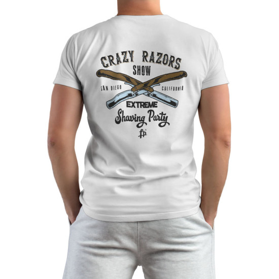 Crazy Razors - Barbers (Κοντομάνικο Ανδρικό / Unisex)