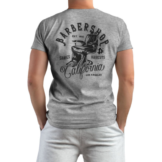 Barbershop California V1 (Κοντομάνικο Ανδρικό / Unisex)