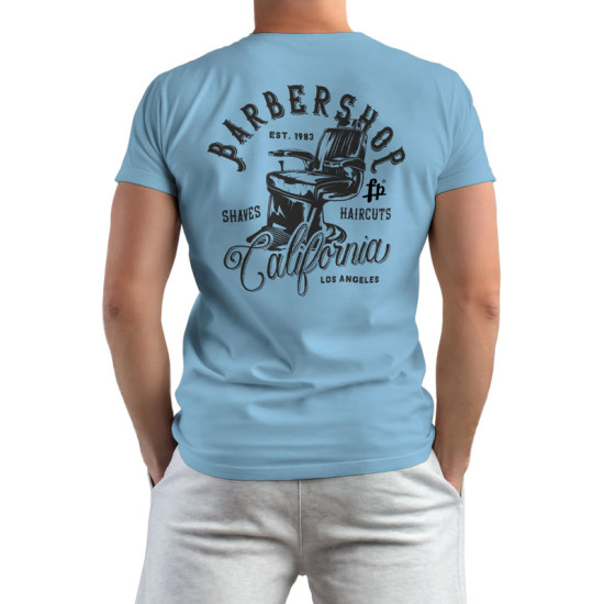 Barbershop California V1 (Κοντομάνικο Ανδρικό / Unisex)