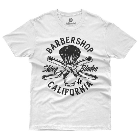 Barbershop California V2 (Κοντομάνικο Ανδρικό / Unisex)