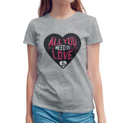 All You Need Is Love - Valentine T-Shirt (Κοντομάνικο Γυναικείο) All You Need Is Love - Valentine T-Shirt (Κοντομάνικο Γυναικείο)