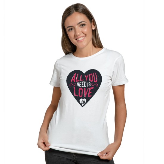 All You Need Is Love - Valentine T-Shirt (Κοντομάνικο Γυναικείο)