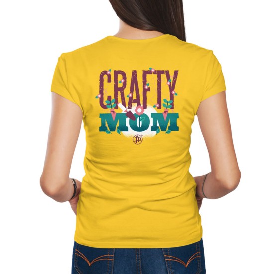 Crafty Mom (Κοντομάνικο Γυναικείο)