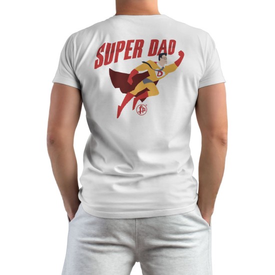Super Dad Cartoon (Κοντομάνικο Ανδρικό / Unisex)