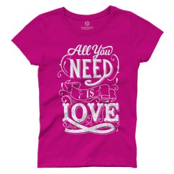 All You Need Is Love Typography (Κοντομάνικο Γυναικείο) All You Need Is Love Typography (Κοντομάνικο Γυναικείο)