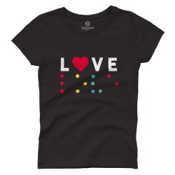 Love Braille (Κοντομάνικο Γυναικείο) Love Braille (Κοντομάνικο Γυναικείο)
