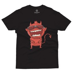 Halloween Devil Cartoon (Κοντομάνικο Παιδικό)