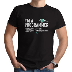 I'M A Programmer (Κοντομάνικο Ανδρικό / Unisex)