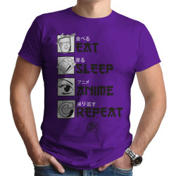 Eat Sleep Anime Repeat (Κοντομάνικο Ανδρικό / Unisex) Eat Sleep Anime Repeat (Κοντομάνικο Ανδρικό / Unisex)