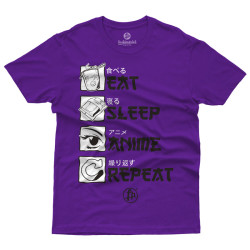 Eat Sleep Anime Repeat (Κοντομάνικο Ανδρικό / Unisex) Eat Sleep Anime Repeat (Κοντομάνικο Ανδρικό / Unisex)
