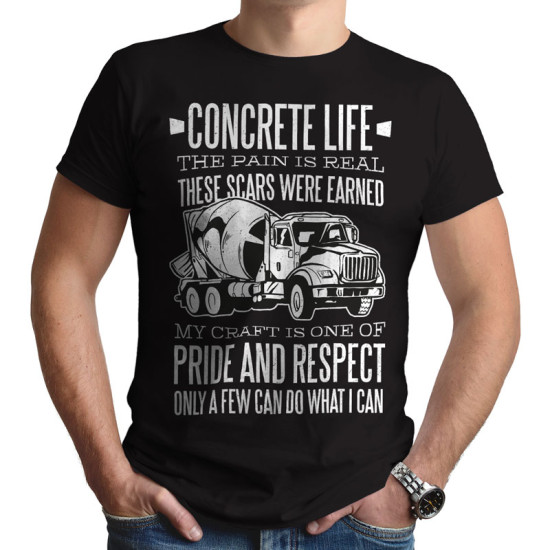 Concrete Life (Κοντομάνικο Ανδρικό / Unisex)