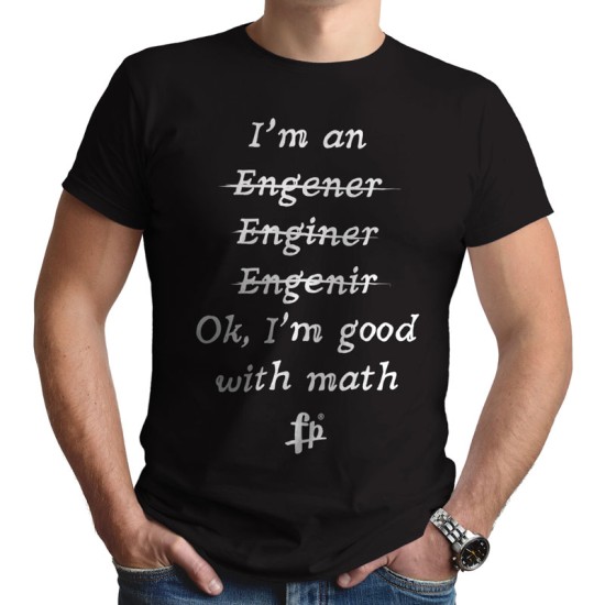 I'm Good With Math (Κοντομάνικο Ανδρικό / Unisex)