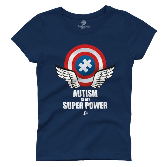 Autism Is My Super Power (Κοντομάνικο Γυναικείο)