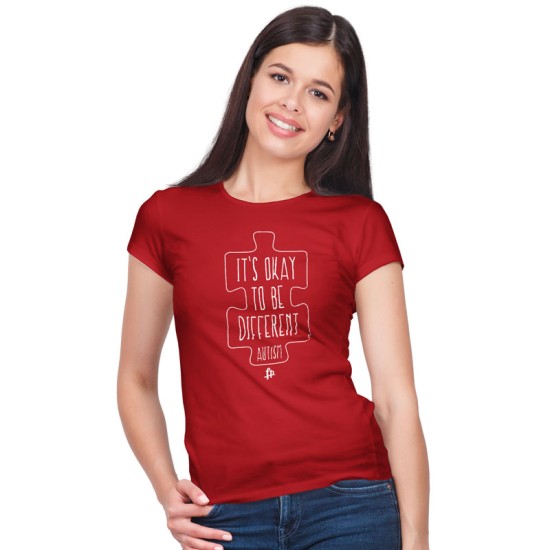 It's Ok To Be Different - Autism V2 (Κοντομάνικο Γυναικείο)