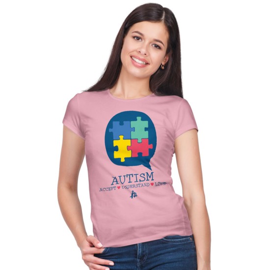 Autism Accept Understand Love V2 (Κοντομάνικο Γυναικείο)