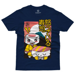 Angry Sushi (Κοντομάνικο Ανδρικό / Unisex) Angry Sushi (Κοντομάνικο Ανδρικό / Unisex)