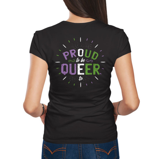 Proud To Be Queer LGBTQ  (Κοντομάνικο Γυναικείο)