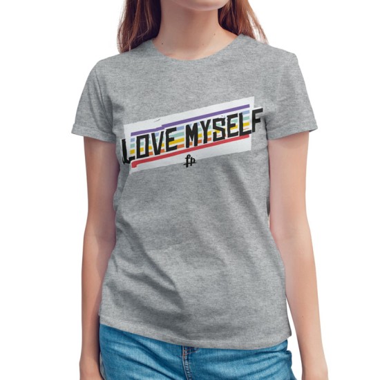 Love Myself LGBTQ (Κοντομάνικο Γυναικείο)